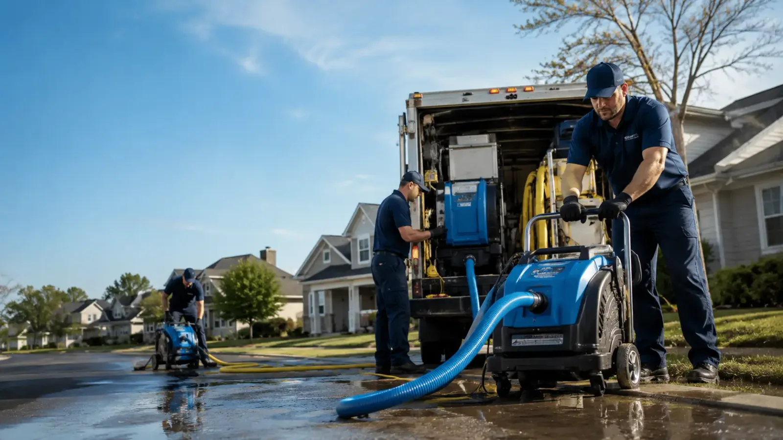 Flood Damage Cleanup in Delray, WV